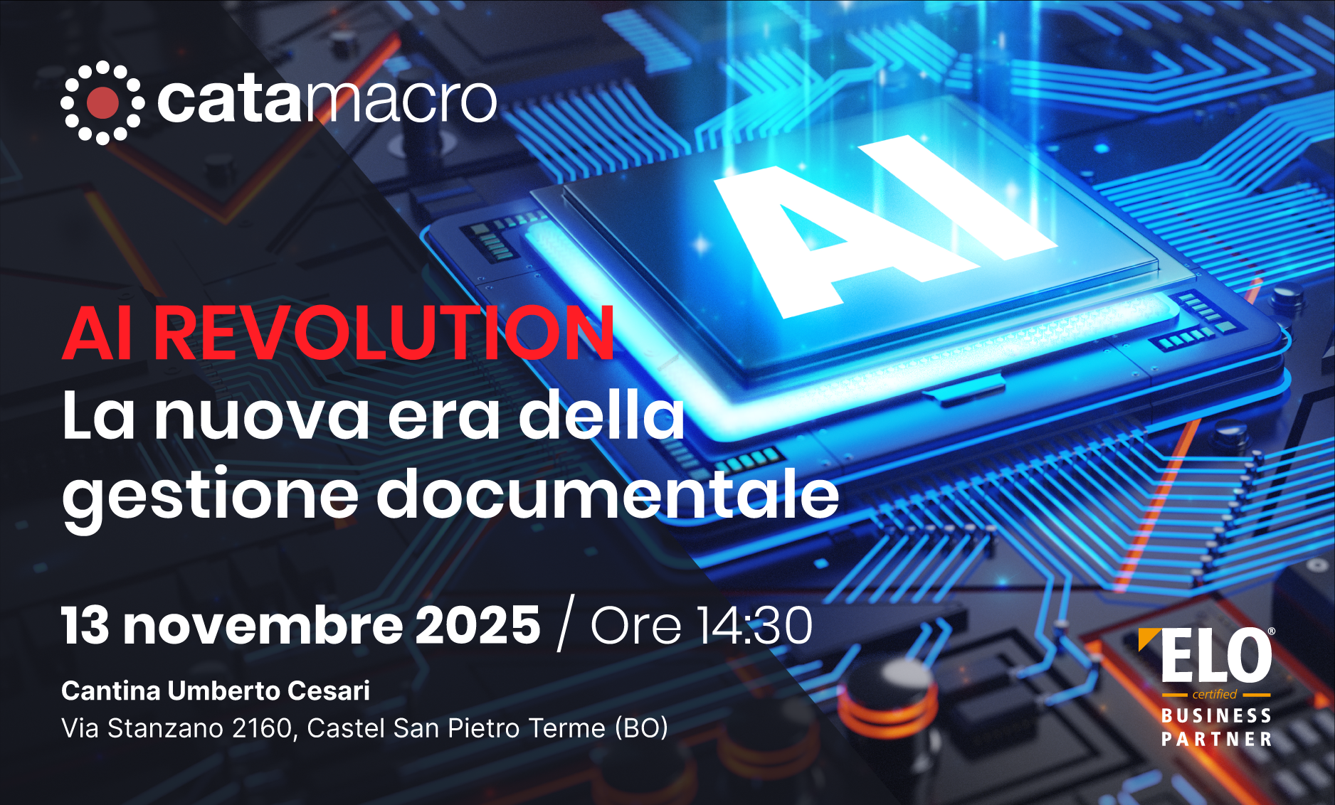 Save the Date! AI REVOLUTION: la Nuova Era della Gestione Documentale